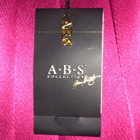 A.B.S by Allen Schwartz Rosette Bubble Dress - Picture 5 of 7